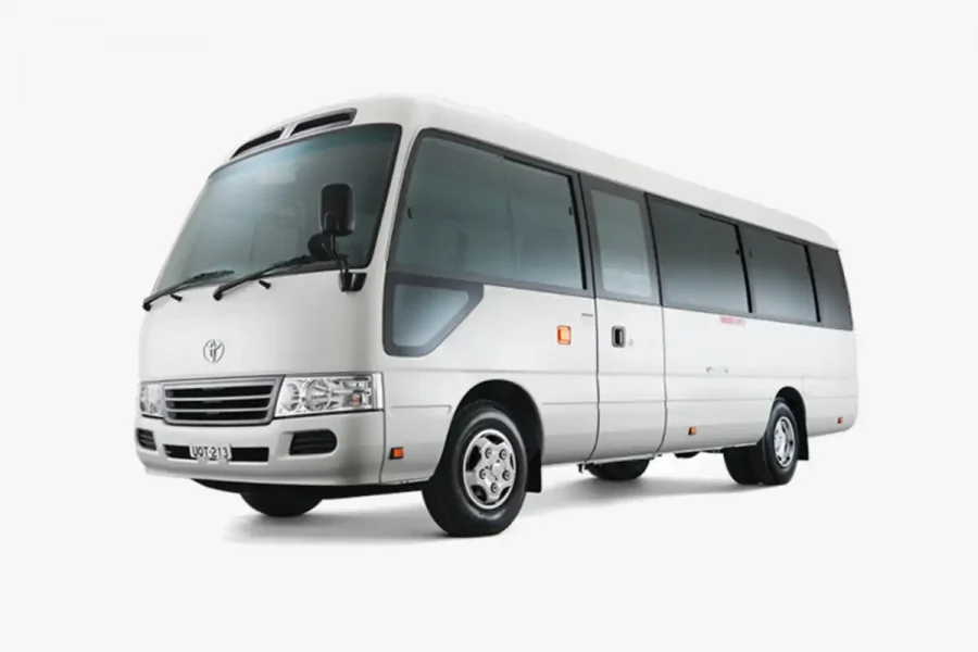 Toyota Coaster - 16+1+1 seater